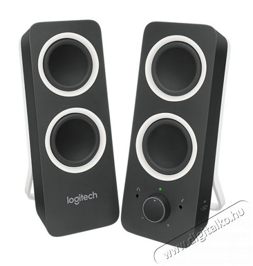 Logitech Z200 2.0 jack hangszóró (980-000810) - fekete Iroda és számítástechnika - PC hangszóró / hangfal - 321833