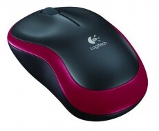 Logitech M185R (910-002240) vezeték nélküli egér - piros Iroda és számítástechnika - Egér - Vezeték nélküli egér - 322040