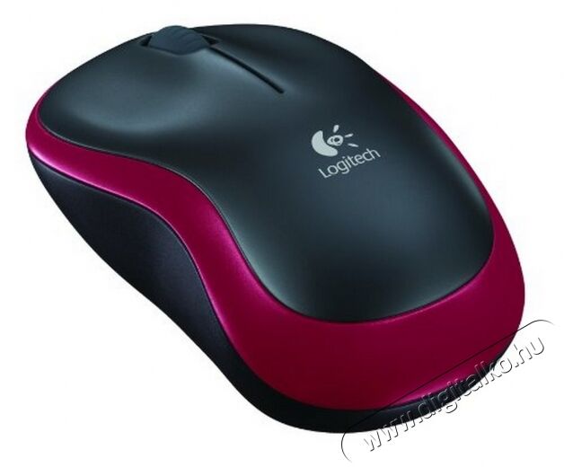 Logitech M185R (910-002240) vezeték nélküli egér - piros Iroda és számítástechnika - Egér - Vezeték nélküli egér - 322040