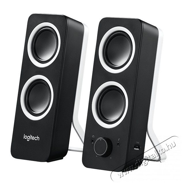 Logitech Z200 2.0 jack hangszóró (980-000810) - fekete Iroda és számítástechnika - PC hangszóró / hangfal - 321833