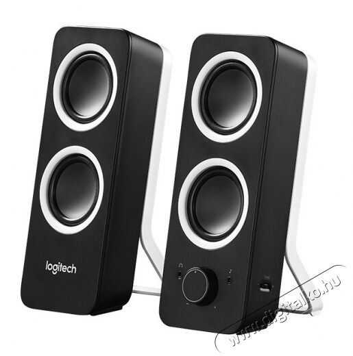 Logitech Z200 2.0 jack hangszóró (980-000810) - fekete Iroda és számítástechnika - PC hangszóró / hangfal - 321833