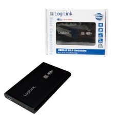 LogiLink UA0106 Szuper sebességű USB 3.0-ás alumínium HDD ház 2.5-os SATA HDD-hez Egyéb - Nem forgalmazzuk ! - 326113