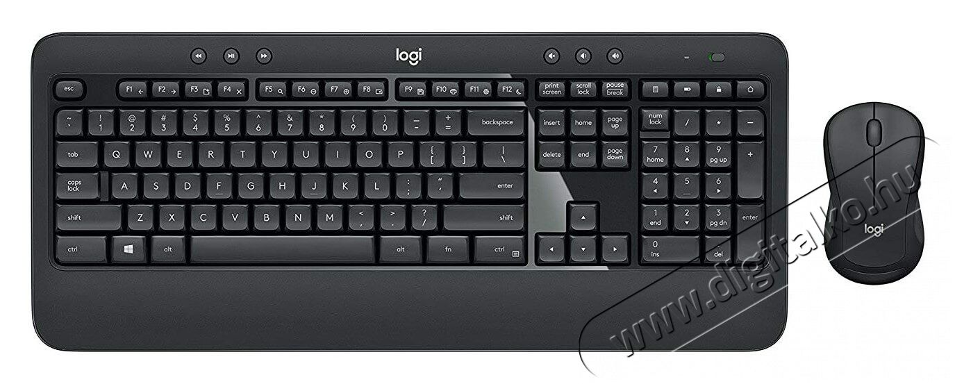 Logitech MK540 Advanced vezeték nélküli billentyűzet HU + egér (920-008690) Iroda és számítástechnika - Billentyűzet / billentyűzet szett - Vezeték nélküli - 339615