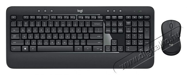 Logitech MK540 Advanced vezeték nélküli billentyűzet HU + egér (920-008690) Iroda és számítástechnika - Billentyűzet / billentyűzet szett - Vezeték nélküli - 339615