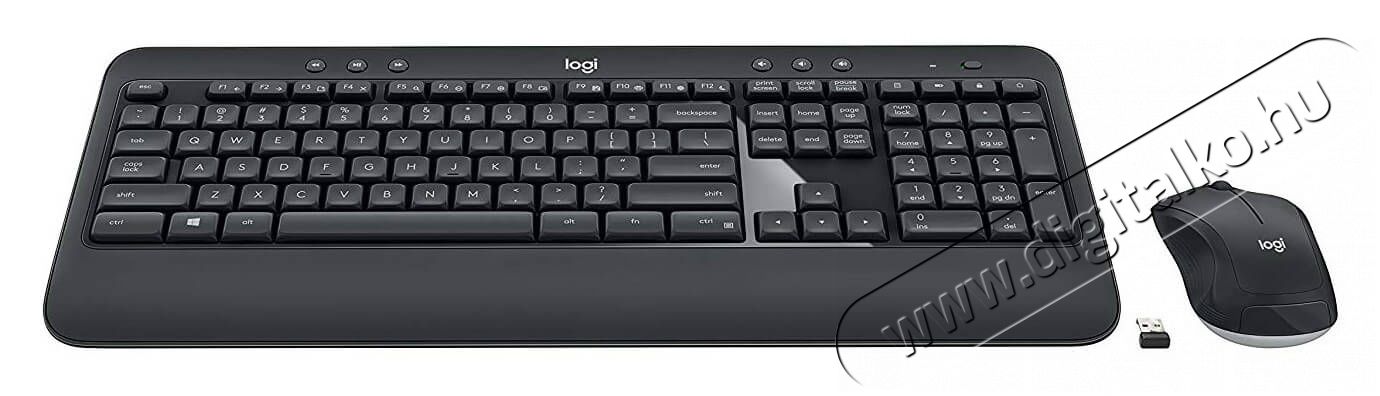 Logitech MK540 Advanced vezeték nélküli billentyűzet HU + egér (920-008690) Iroda és számítástechnika - Billentyűzet / billentyűzet szett - Vezeték nélküli - 339615