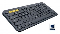 Logitech K380 Multi-device sötét-szürke Bluetooth UK billentyűzet Újdonságok - Új termékek - 339608