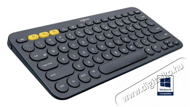 Logitech K380 Multi-device sötét-szürke Bluetooth UK billentyűzet Újdonságok - Új termékek - 339608