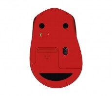 Logitech M330 Silent Plus vezeték nélküli egér (910-004911) - piros Iroda és számítástechnika - Egér - Vezeték nélküli egér - 321809