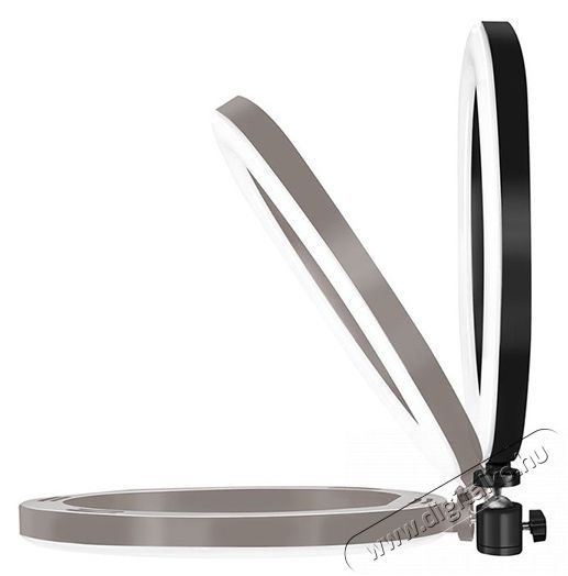 LogiLink AA0151 20cm fekete LED körlámpa okostelefonhoz Mobil / Kommunikáció / Smart - Mobiltelefon kiegészítő / tok - Tartó / rögzítő / állvány - 379631