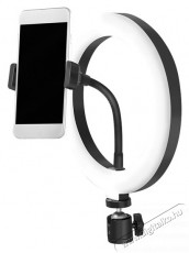 LogiLink AA0151 20cm fekete LED körlámpa okostelefonhoz Mobil / Kommunikáció / Smart - Mobiltelefon kiegészítő / tok - Tartó / rögzítő / állvány - 379631