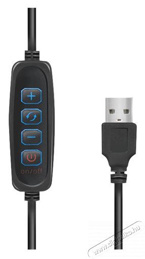 LogiLink AA0151 20cm fekete LED körlámpa okostelefonhoz Mobil / Kommunikáció / Smart - Mobiltelefon kiegészítő / tok - Tartó / rögzítő / állvány - 379631