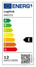 LogiLink AA0151 20cm fekete LED körlámpa okostelefonhoz Mobil / Kommunikáció / Smart - Mobiltelefon kiegészítő / tok - Tartó / rögzítő / állvány - 379631