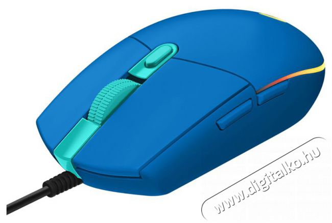 Logitech G203 Lightsync gamer egér - kék Iroda és számítástechnika - Egér - Vezetékes egér - 379637