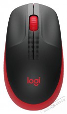 Logitech M190 vezeték nélküli egér - piros Iroda és számítástechnika - Egér - Vezeték nélküli egér - 379645