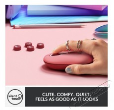 Logitech POP with emoji vezeték nélküli egér - rózsaszín Iroda és számítástechnika - Egér - Vezeték nélküli egér - 379662