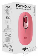 Logitech POP with emoji vezeték nélküli egér - rózsaszín Iroda és számítástechnika - Egér - Vezeték nélküli egér - 379662