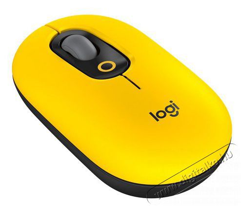 Logitech POP with emoji vezeték nélküli egér - sárga Iroda és számítástechnika - Egér - Vezeték nélküli egér - 379663