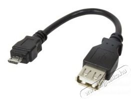LogiLink AU0030 USB 2.0 micro B apa USB 2.0-A anya adapter Iroda és számítástechnika - Számítógép tartozék - USB kábel - 387465