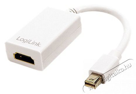 LogiLink CV0036A fehér mini DisplayPort apa > HDMI anya Tv kiegészítők - Kábel / csatlakozó - Mini Hdmi kábel - 387510
