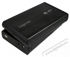 LogiLink UA0082 3,5" Extern. Encl USB 2.0/SATA black,ALU merevlemez ház Iroda és számítástechnika - Adattároló / merevlemez - Kiegészítő - 386151