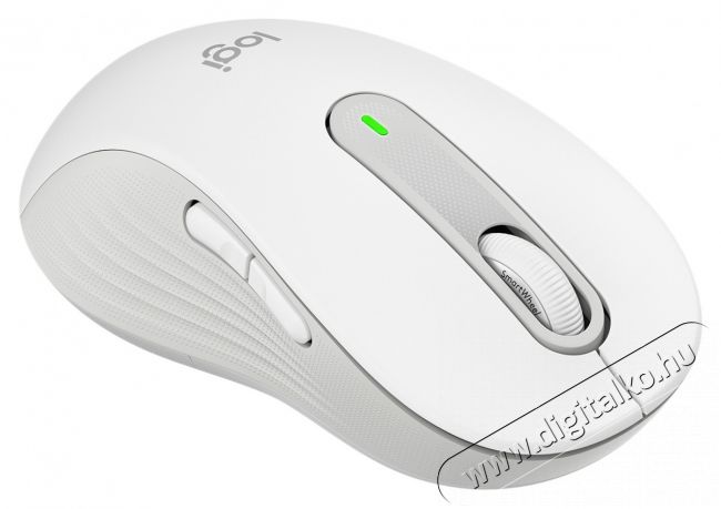 Logitech M650 Signature L balos vezeték nélküli piszkosfehér egér Iroda és számítástechnika - Egér - Vezeték nélküli egér - 396063