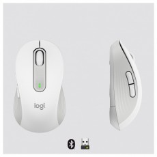 Logitech M650 Signature L vezeték nélküli piszkosfehér egér Iroda és számítástechnika - Egér - Vezeték nélküli egér - 396066