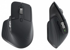 Logitech MX Master 3S Performance vezeték nélküli grafitszürke egér Iroda és számítástechnika - Egér - Vezeték nélküli egér - 396064