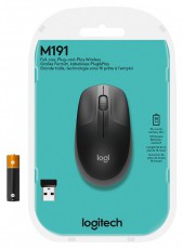 Logitech M190 fekete vezeték nélküli egér Iroda és számítástechnika - Egér - Vezeték nélküli egér - 398662