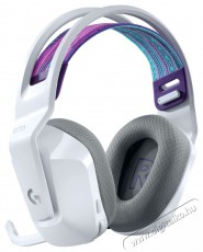 Logitech G733 Lightspeed Wireless RGB fehér gamer headset Audio-Video / Hifi / Multimédia - Fül és Fejhallgatók - Fejhallgató mikrofonnal / headset - 384798