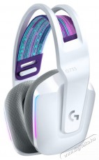 Logitech G733 Lightspeed Wireless RGB fehér gamer headset Audio-Video / Hifi / Multimédia - Fül és Fejhallgatók - Fejhallgató mikrofonnal / headset - 384798