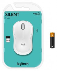 Logitech M220 Silent vezeték nélküli fehér egér Iroda és számítástechnika - Egér - Vezeték nélküli egér - 398886