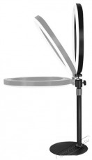 LogiLink AA0152 25cm fekete LED körlámpa okostelefonhoz Mobil / Kommunikáció / Smart - Mobiltelefon kiegészítő / tok - Kiegészítő - 386019