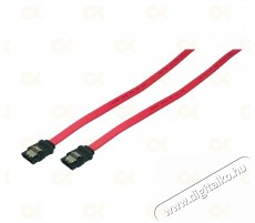 LogiLink CS0008 S-ATA Cable,2x male,red,0,90M Iroda és számítástechnika - Egyéb számítástechnikai termék - 387936