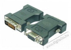 LogiLink DVI-VGA Adapter DVI M / HD15 F Iroda és számítástechnika - Egyéb számítástechnikai termék - 387935