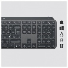 Logitech MX Keys vezeték nélküli billentyűzet háttérvilágítással, US layout (920-009415) Iroda és számítástechnika - Billentyűzet / billentyűzet szett - Vezeték nélküli - 400295