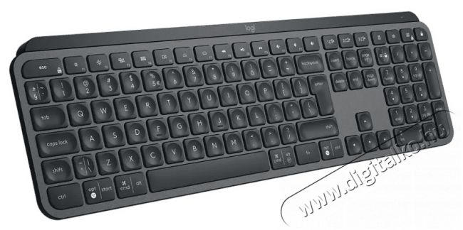 Logitech MX Keys vezeték nélküli billentyűzet háttérvilágítással, US layout (920-009415) Iroda és számítástechnika - Billentyűzet / billentyűzet szett - Vezeték nélküli - 400295