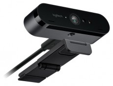 Logitech Brio 4k mikrofonos fekete webkamera Iroda és számítástechnika - Webkamera - 408429