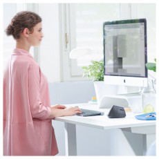 Logitech MX Vertical vezeték nélküli vertikális egér Iroda és számítástechnika - Egér - Vezeték nélküli egér - 408437