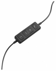 Logitech H570e USB fekete headset Audio-Video / Hifi / Multimédia - Fül és Fejhallgatók - Fejhallgató mikrofonnal / headset - 428293