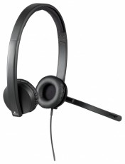 Logitech H570e USB fekete headset Audio-Video / Hifi / Multimédia - Fül és Fejhallgatók - Fejhallgató mikrofonnal / headset - 428293