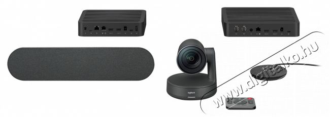Logitech Rally Ultra-HD ConferenceCam videokonferencia rendszer Iroda és számítástechnika - Webkamera - 428544