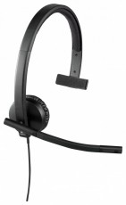 Logitech H570e USB fekete mono headset Mobil / Kommunikáció / Smart - Mobiltelefon kiegészítő / tok - Headset - 434585