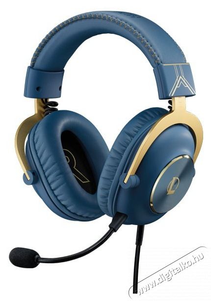 Logitech G PRO X League of Legends Edition USB vezet&eacute;kes gamer headset Mobil / Kommunik&aacute;ci&oacute; / Smart - Mobiltelefon kieg&eacute;sz&iacute;tő / tok - Headset - 439426