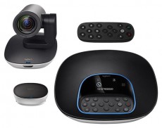 Logitech Group közepes és nagy méretű tárgyalókba videokonferencia csomag Iroda és számítástechnika - Webkamera - 438477