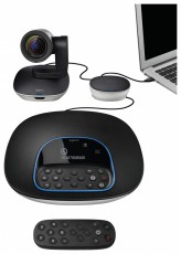 Logitech Group közepes és nagy méretű tárgyalókba videokonferencia csomag Iroda és számítástechnika - Webkamera - 438477