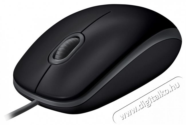 Logitech OEM B110 USB fekete egér Iroda és számítástechnika - Egér - Vezeték nélküli egér - 453435