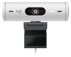 Logitech Brio 500 Full HD mikrofonos fehér webkamera Iroda és számítástechnika - Webkamera - 457183