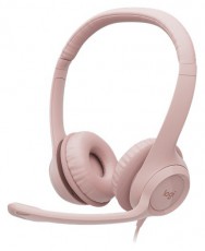 Logitech 981-001281 H390 USB-s rózsaszín mikrofonos fejhallgató Audio-Video / Hifi / Multimédia - Fül és Fejhallgatók - Fejhallgató mikrofonnal / headset - 465043