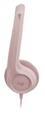 Logitech 981-001281 H390 USB-s rózsaszín mikrofonos fejhallgató Audio-Video / Hifi / Multimédia - Fül és Fejhallgatók - Fejhallgató mikrofonnal / headset - 465043