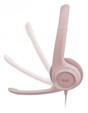 Logitech 981-001281 H390 USB-s rózsaszín mikrofonos fejhallgató Audio-Video / Hifi / Multimédia - Fül és Fejhallgatók - Fejhallgató mikrofonnal / headset - 465043